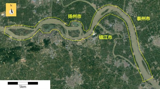 绘制长江地图