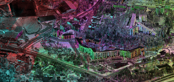 运动激光扫描在城市土地利用和基础设施评估中的应用