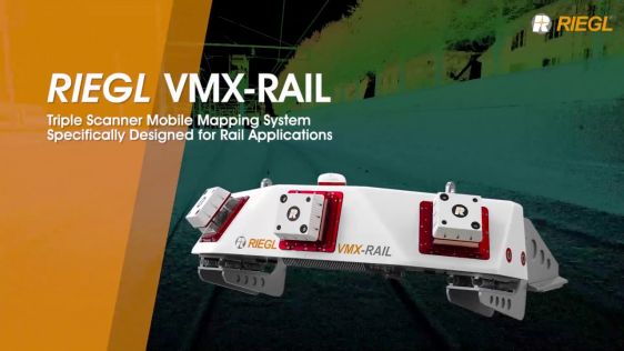 RIEGL VMX-RAIL三扫描器移动测绘系统