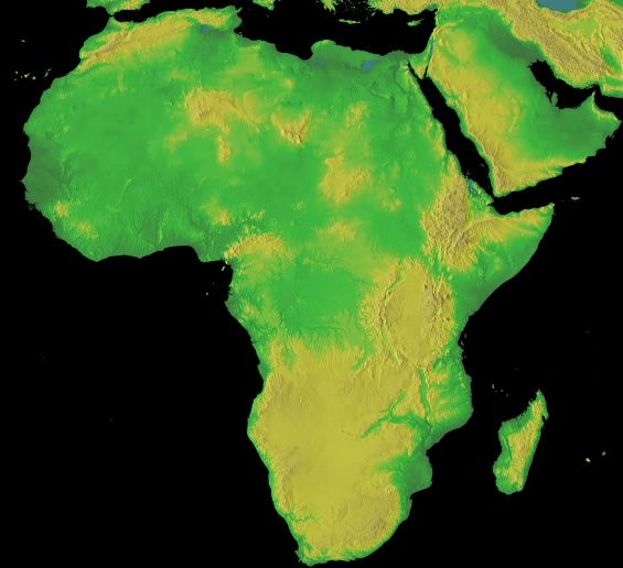 非洲挑战和GIS技术