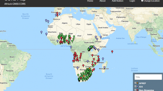 为非洲开发完整的CORS地图