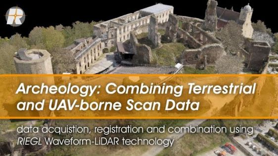 考古学:结合RIEGL TLS和无人机携带的数据