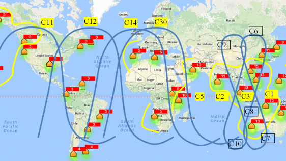 联合全球导航卫星系统的精确点定位