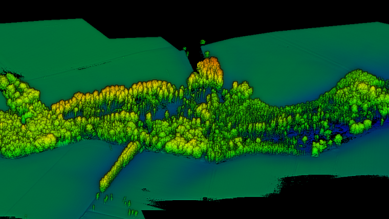 UAS Lidar for Ecological Restoration of Wetlands