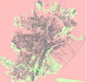 都灵能见度地图