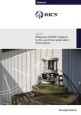 RICS发布了关于GNSS多路径缓解的研究报告