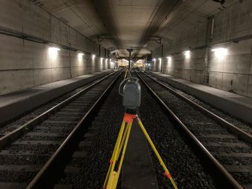 调查创建史基浦铁路隧道3D模型