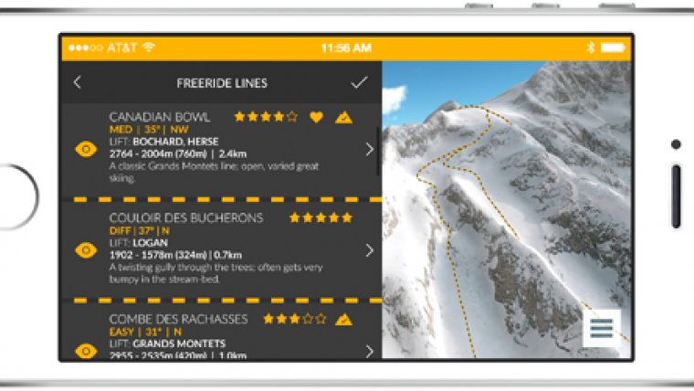 3D地图应用程序FATMAP推出详细和准确的滑雪地图