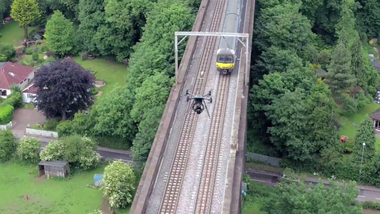 Plowman Craven Launches High-precision UAV Rail Survey System
