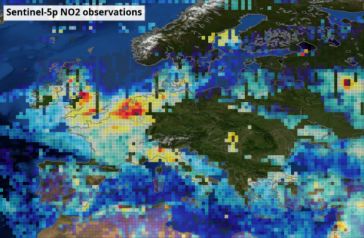 Sentinel-5P Atmospheric Data Processing Begins
