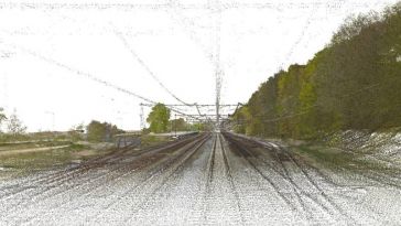 Dutch 3D Aerial Scanning Project to Reduce Rail Travel Delays