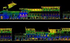 移动地图系统道路扫描仪勘测博洛尼亚第一条电车线路