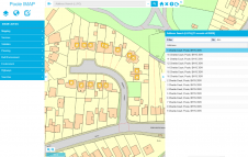 普尔的自治市镇用mapthat溅起