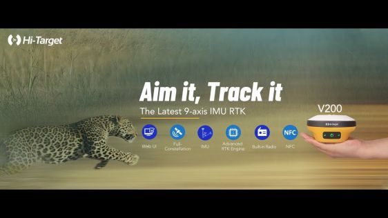 探索新的9轴IMU RTK接收器Hi-Target V200：轻量级但具有全功能！