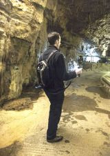 威尔士国家展示洞穴使用ZEB1手持激光扫描仪绘制