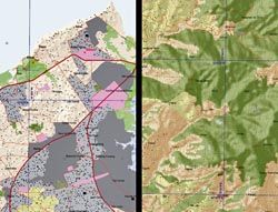 一次点击，一天，一张地图