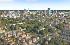 伯明翰城市森林总体规划根部的国家树木地图