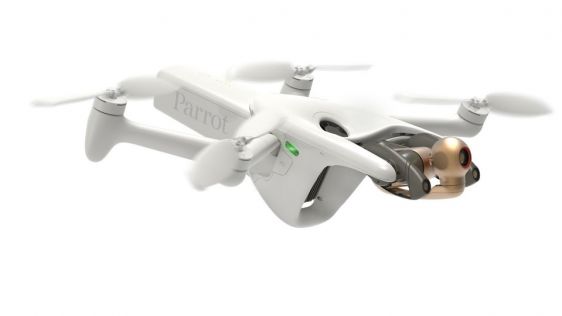 鹦鹉揭开了4G连接的机器人UAV