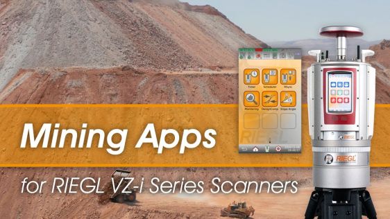 Riegl Apps：走向矿业的远程操作