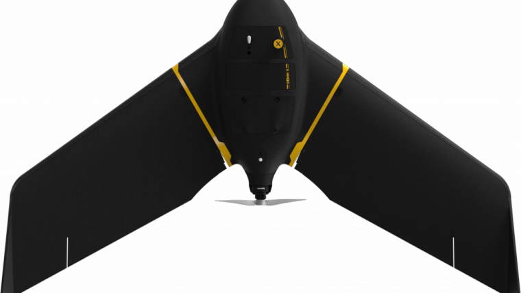 senseFly发射eBee X固定翼无人机