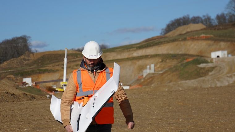 Delair Chooses Septentrio AsteRx-m2 for New Large-area Mapping UAV