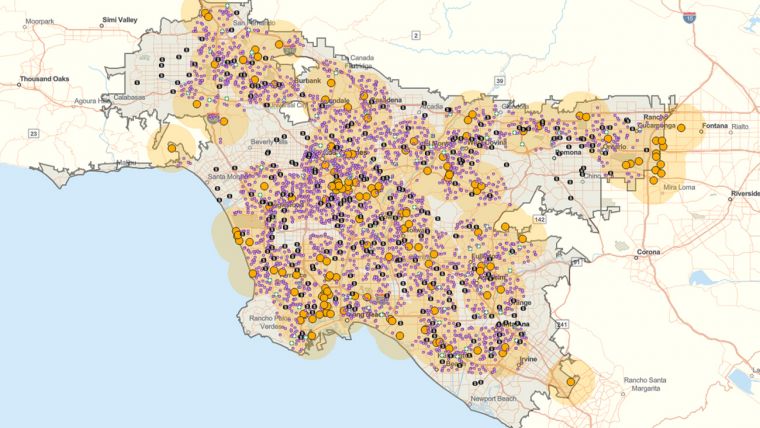 Interactive Map Shows USA Chemical Disaster Zones