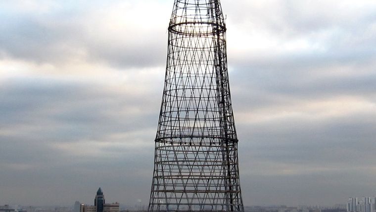 Shukhov塔的三维建模