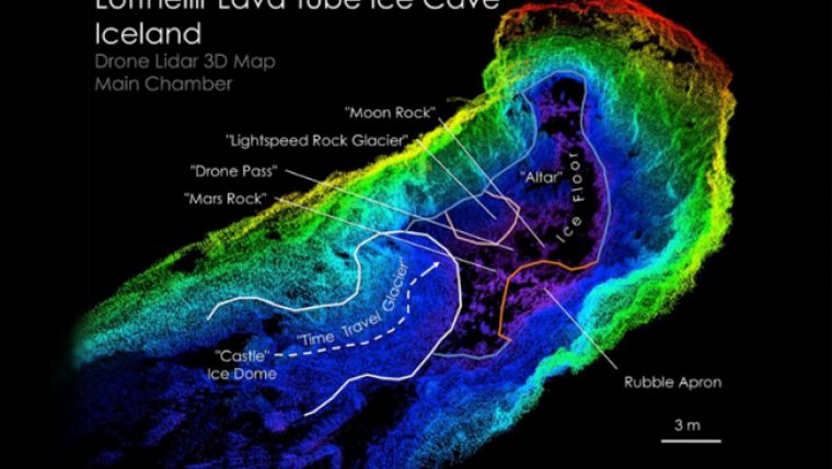 用装备激光雷达的无人机在火星上绘图可能成为现实