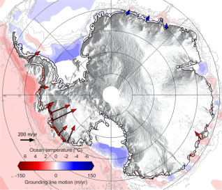 CryoSat Detects Antarctic Underwater Ice Loss