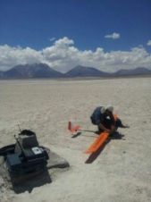 无人机系统在海拔4300米进行测量