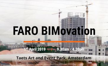 FARO Organizes BIMovation as part of the Geospatial World Conference