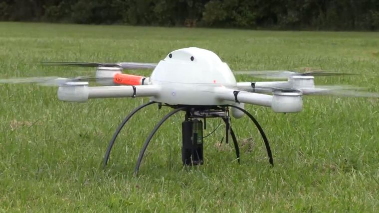 Microdrones推出无人机以检测上面的气体
