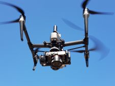 克劳测绘公司的大疆无人机的索尼相机载荷