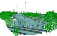 PointFuse帮助Skanska加入高速公路测量的激光扫描点