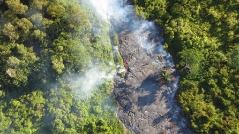 senseFly UAV Technology Used to Map Hawaiian Lava Flow