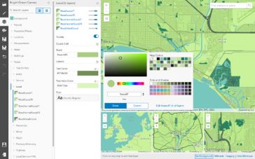 Esri Adds Vector Tile Style Editor to ArcGIS